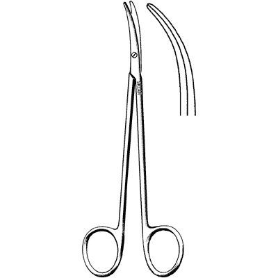 DeBakey Endarterectomy Scissors 7" - 55-8488