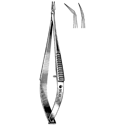 Vannas Spring Handle Scissors 3" - 64-1952