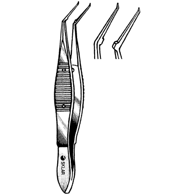Kraff-Utrata Capsulorhexis Forceps 4" - 66-5353