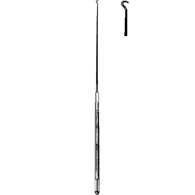 Sklar Black Emmet Iris Hook 9" - 90-2126