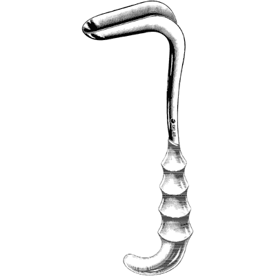 Sims Retractor With Sklar Grip Handle Small 2 3-4" x 1" Blade - 90-3327