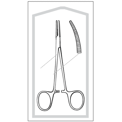 Econo Sterile Halsted Forceps 5" - 96-2538