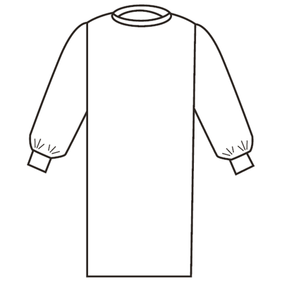 Gowns - Non-Reinforced Extra Extra Large - 96-5333