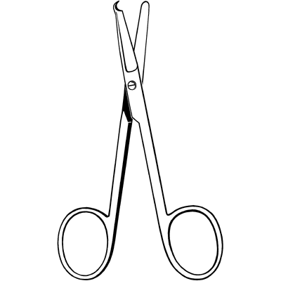 Merit Spencer Stitch Scissors 4 3-4" - 97-352