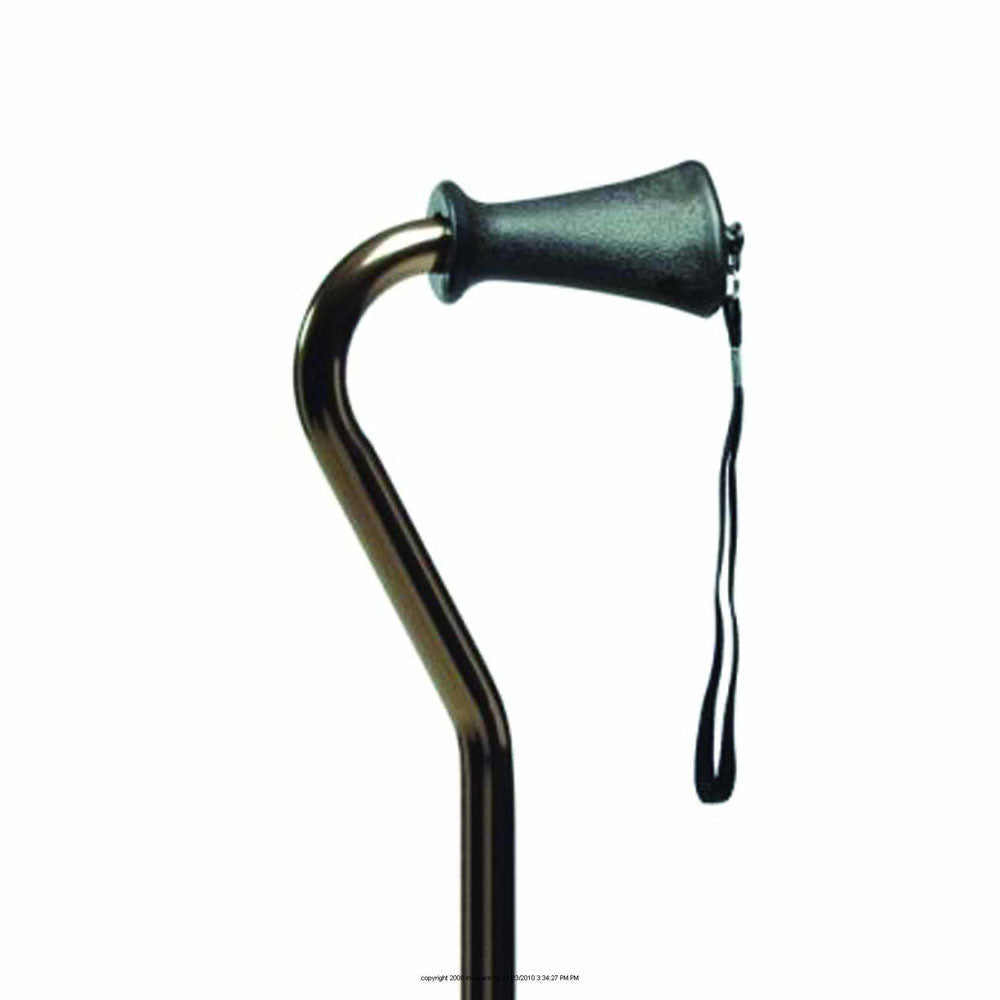 Ortho-Ease® Adjustable Bronze Offset Cane