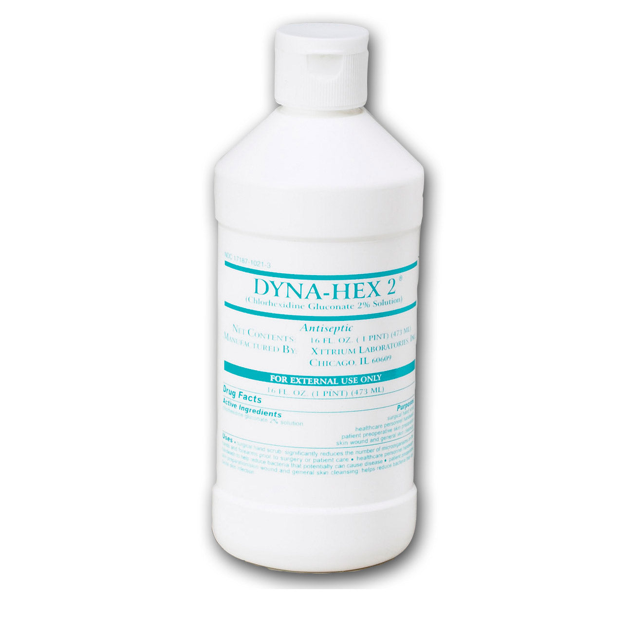 Xttrium Prep Chg Liquid 2% 16 Oz Bottle 12 Ea/Cs - MDS098716