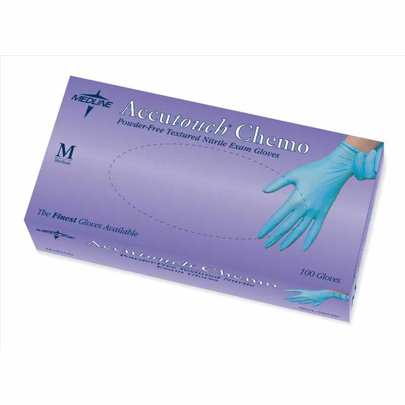 Accutouch Chemo Nitrile Exam Gloves Medium