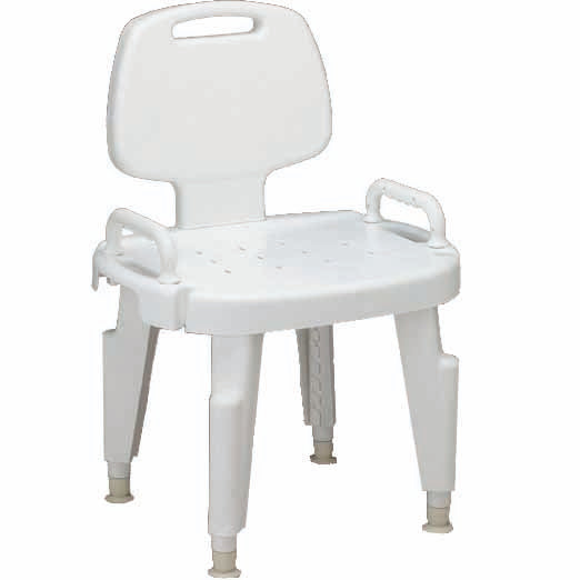Medline Composite Bath Benches with Back (MDS89755RH)