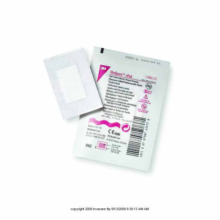 3M™ Medipore™ +Pad Soft Cloth Adhesive Wound Dressings