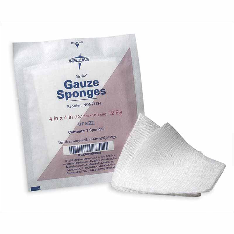 Medline Woven Sterile Gauze Sponges (NON21420H)