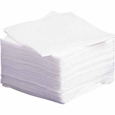 Medline Deluxe Dry Disposbale Washcloths, White (NON260509)