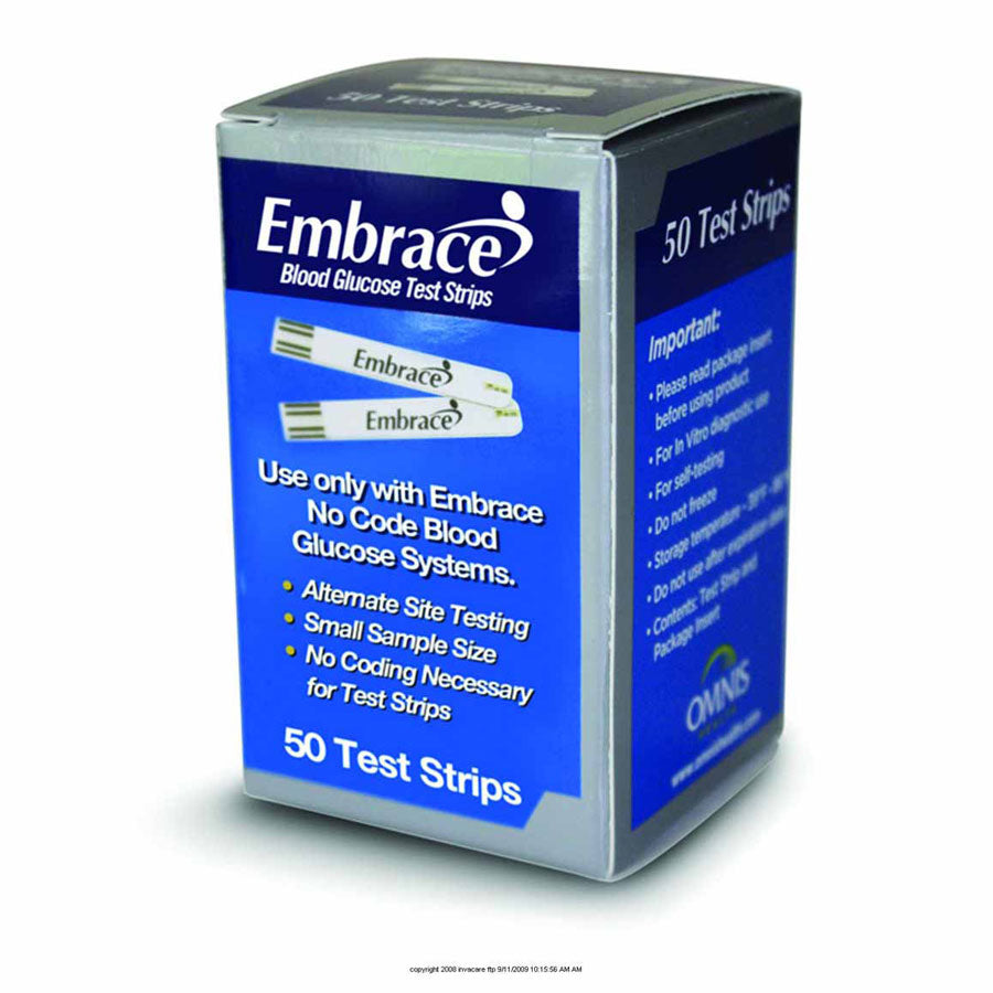 Omnis® Embrace™ No Code Test Strips