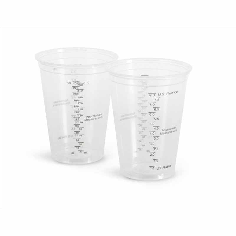 Sweetheart Cup Solo Cup Graduated Disposable Cold Plastic Drinking Cups, Translucent (SHRCDL101)