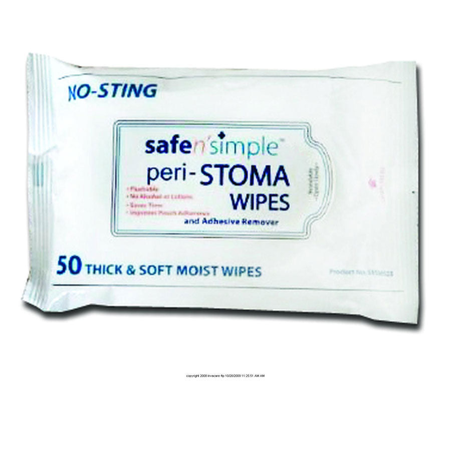 Safe n' Simple Stoma Wipe