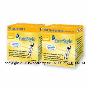FreeStyle® Test Strips with ZipWik™ Tabs