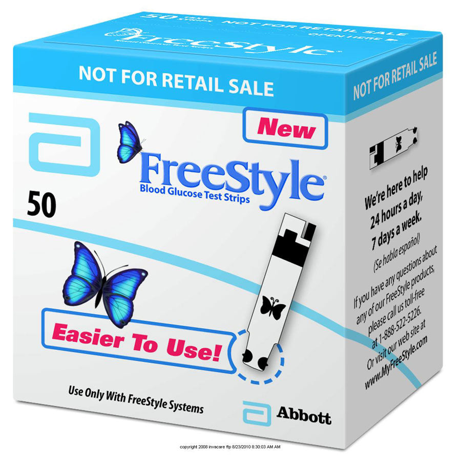 FreeStyle Lite® Test Strips with ZipWik™ Tabs