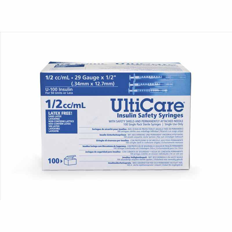 Ultimed Inc Insulin Safety Syringes (ULT193292)