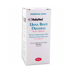 ReliaMed 4" x 10 yds. Unna Boot with Calamine, Non-sterile