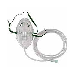 Adult Oxygen Mask with 7 ft Tubing, Non-Sterile
