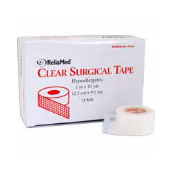 ReliaMed 1" X 10 yds. Tape, Clear Plastic, Roll