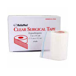 ReliaMed 3" X 10 yds. Tape, Clear Plastic, Roll