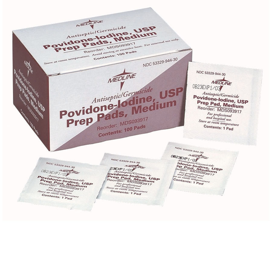 Pad Povidone-Iodine Med Non-Sterile