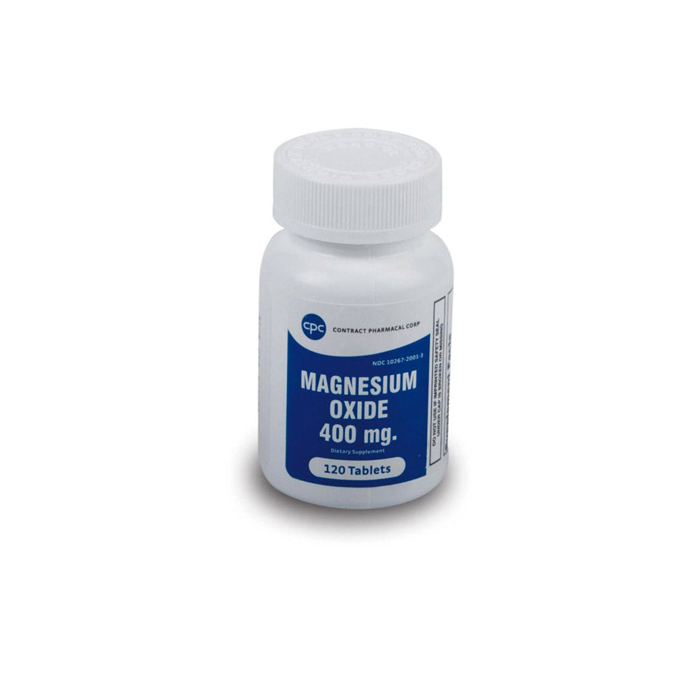 Magnesium Oxide Tablets 400 Mg 120-Bt