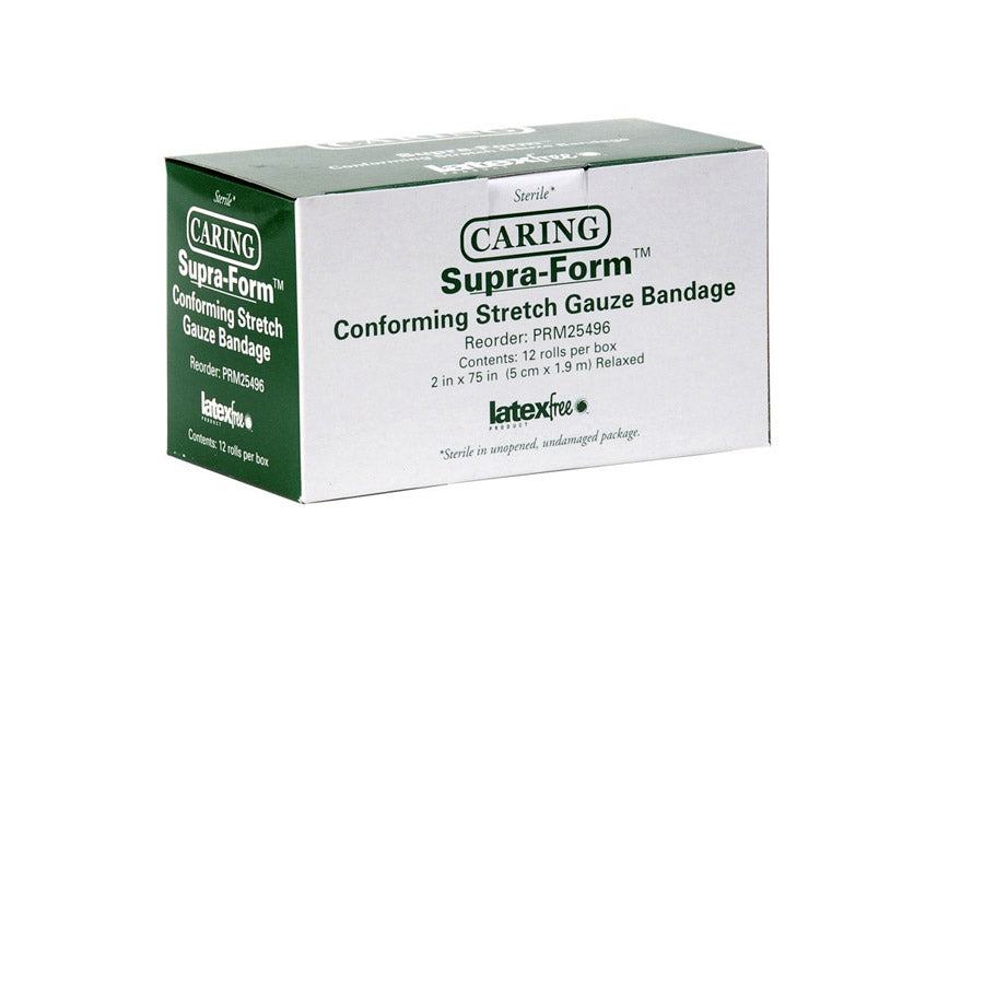 Bandage Gauze Supra Form 2X75 Sterile Latex free